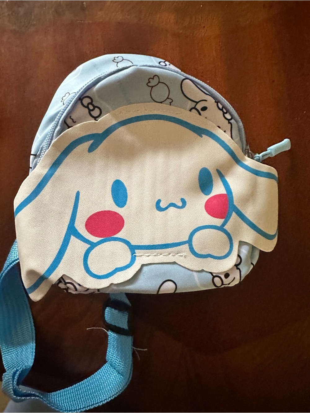 Sanrio Cinnamoroll Light Blue and White Kids Crossbody Bag